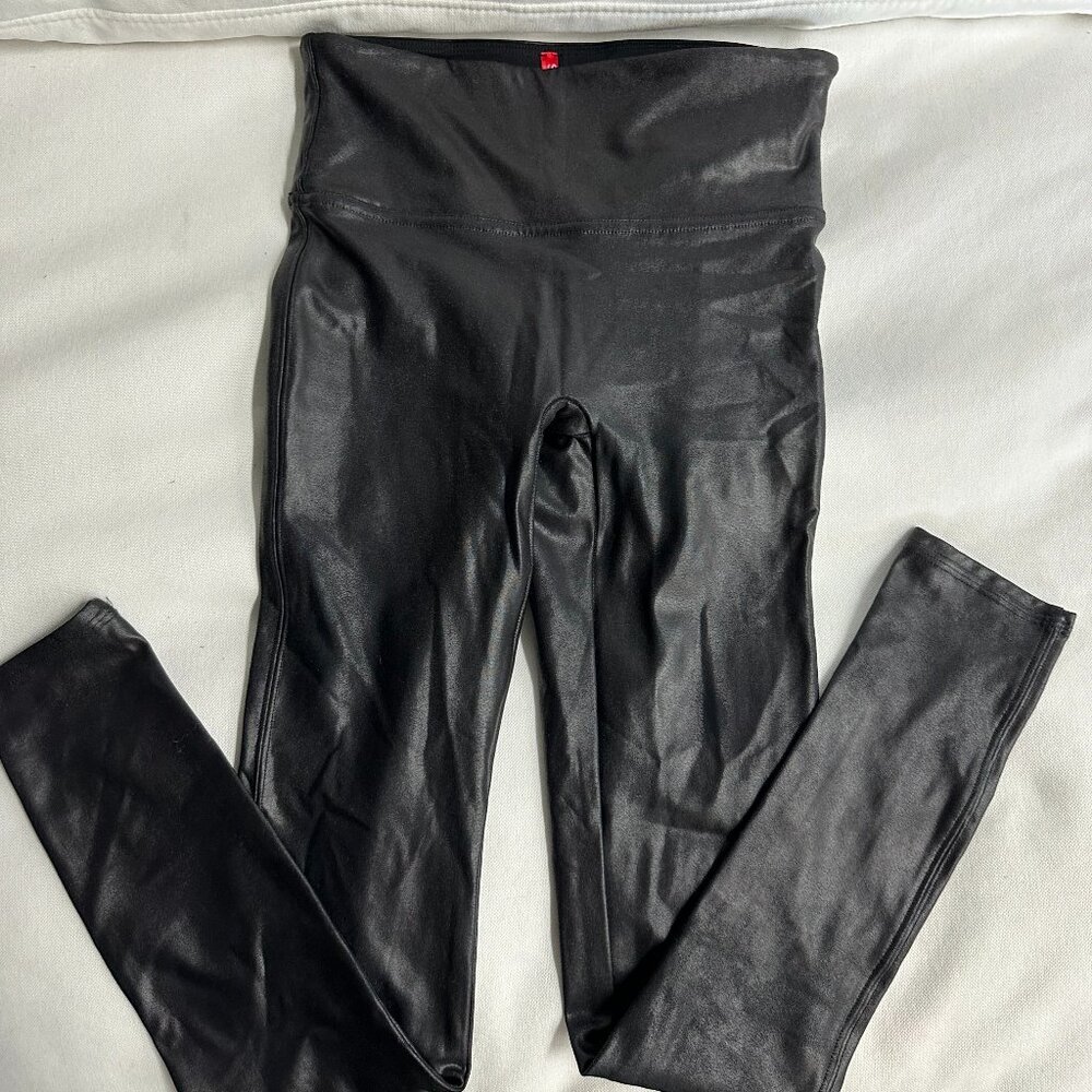Spanx Leather Leggings